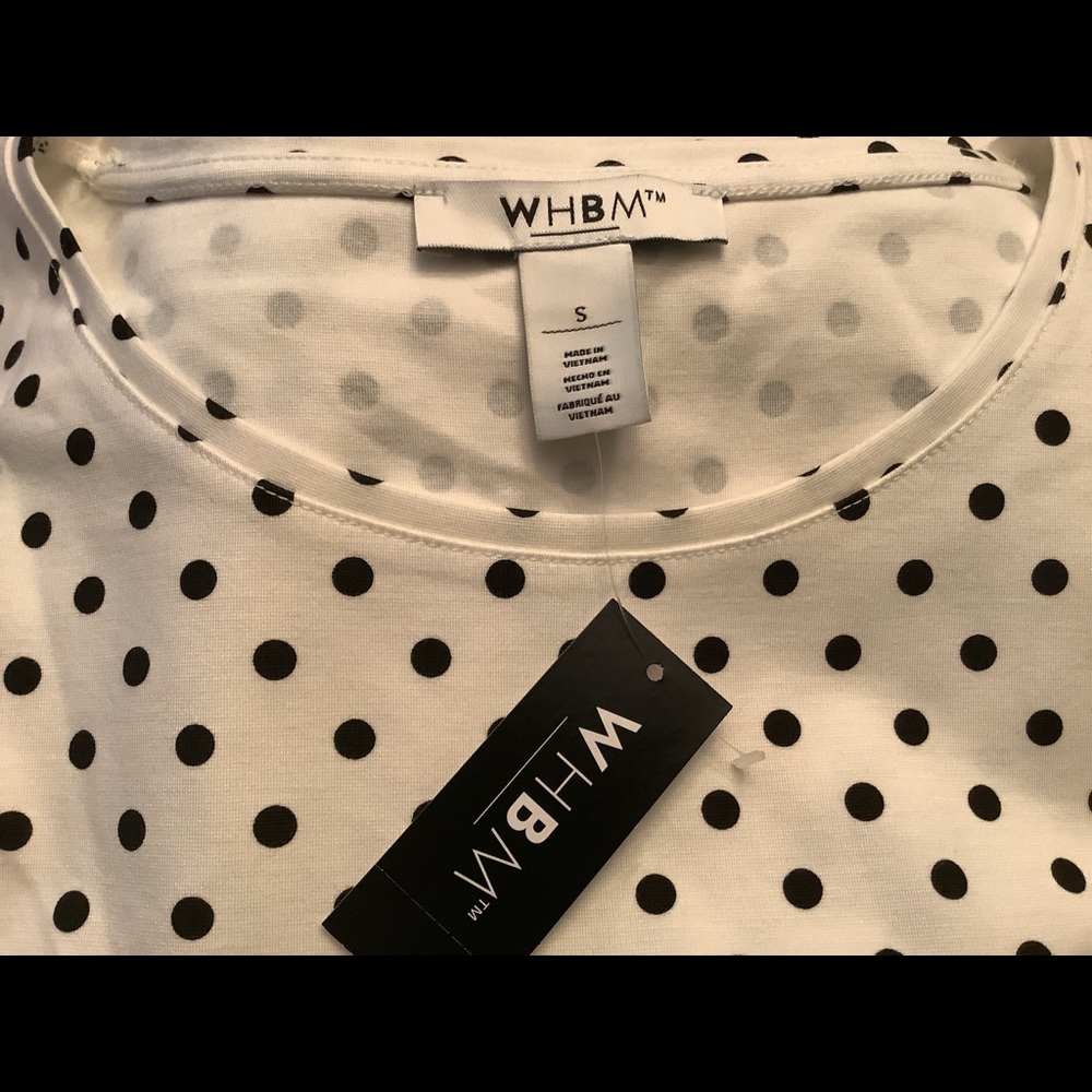 White House Black Market Twist Tee Size S - Picture 4 of 4
